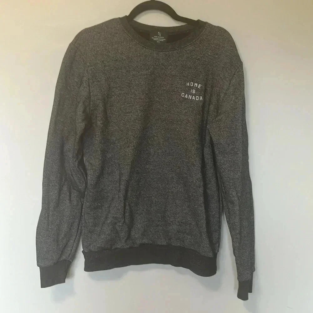 Peace collective  home is Canada grey sweatshirt